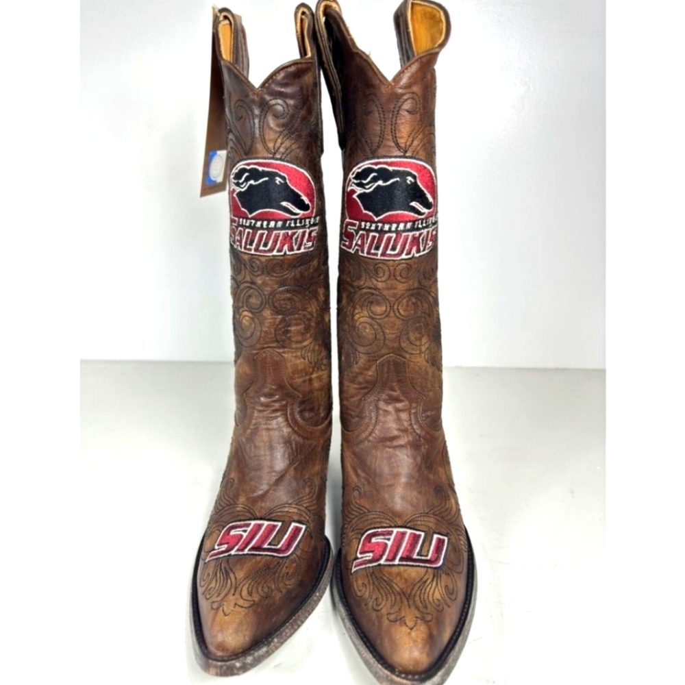 NWT Women's Southern Illinois University Salukis Gameday Boots - Picture 6 of 10